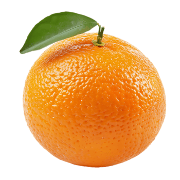 Floating orange
